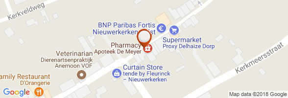 horaires Pharmacie Nieuwerkerken 