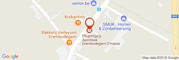 horaires Pharmacie Erembodegem 