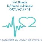 Infirmière Zoé Bauvin, infirmière à domicile Namur - Temploux suarlée